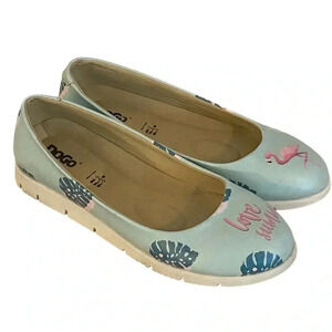 DOGO Womens Damen Shine Ballerinas Flat Shoes